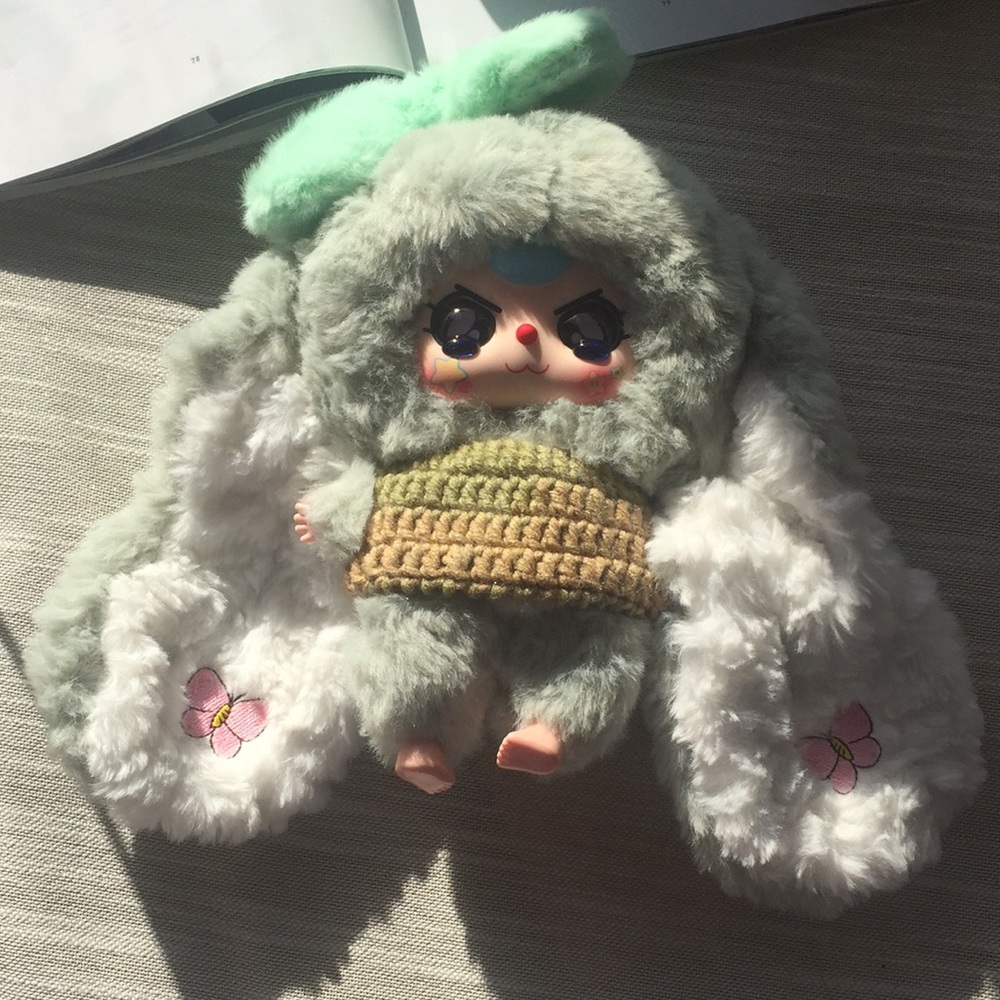 Baby three plush bunny - Picture 4 of 4